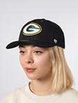 Бейсболка 47 BRAND арт. FX-CRHTF120UP-BK Green Bay Packers NFL (черный)